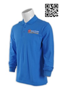P554 tailor made team group polo shirt supply activity polo shirts competition polo cloth tailor made long sleeved polo shirts uniform company